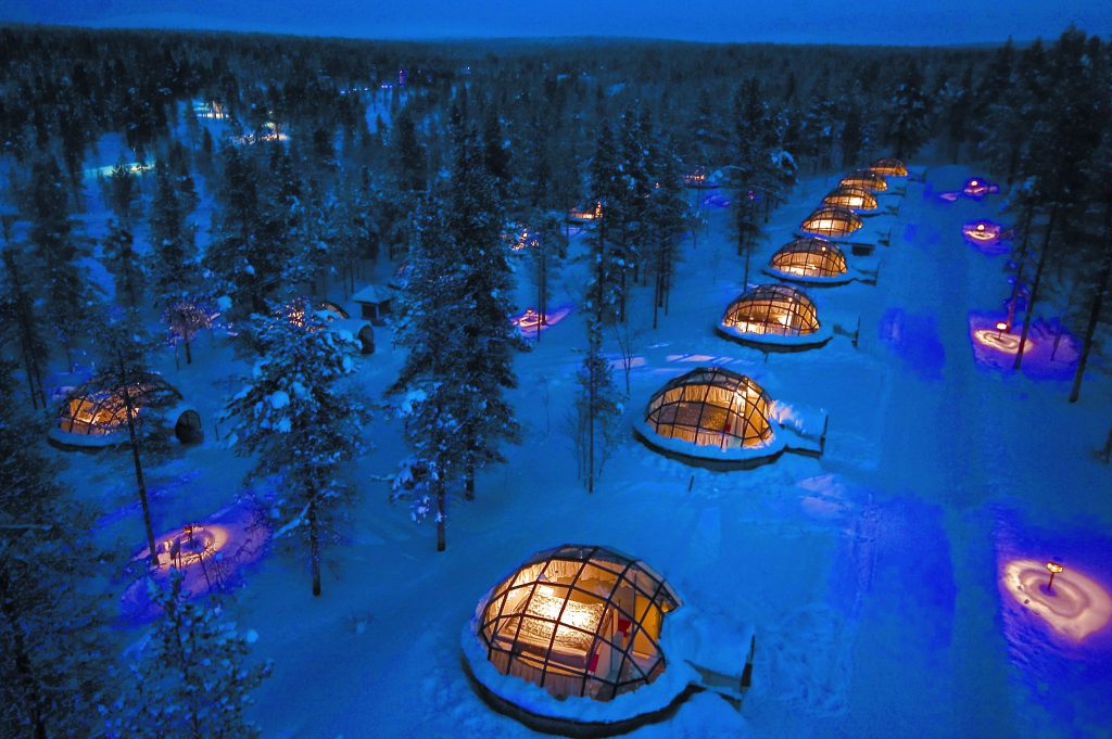 8 Glass Dome Hotels Where You Can Sleep Under the Northern Lights E2076748 1024x681