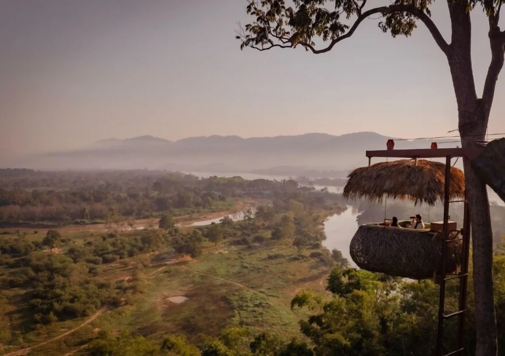 Anantara Golden Triangle Bill Bensley landscape design bamboo forest Chiang Rai Thailand