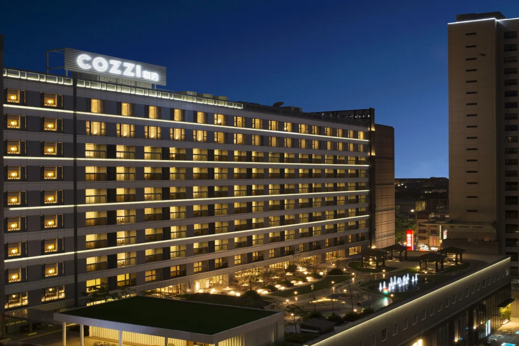 HOTEL COZZI Ximen Tainan exterior — contemporary hotel in Tainan's historic Ximen district