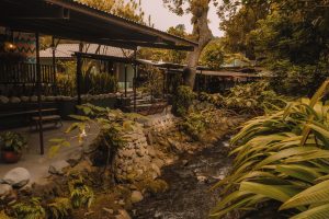 ONDA Boquete surrounded by lush gardens and green mountain scenery